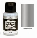 Vallejo Acrylics Metal Color - Pale Burnt Metal 32ml