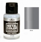 Vallejo Acrylics Metal Color - Silver 32ml